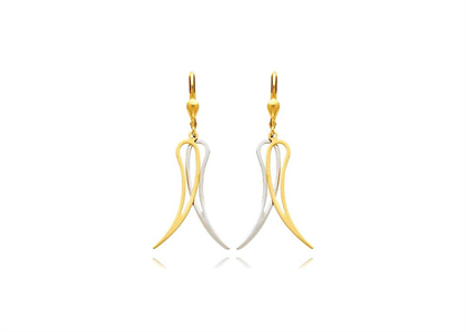 2 Tone Plated | Fashion Earrings